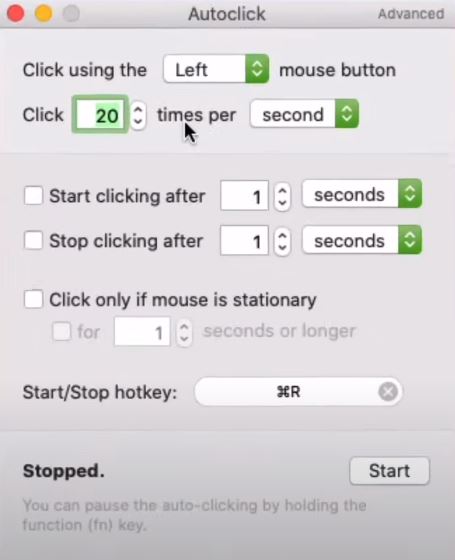 free and safe auto clicker for mac